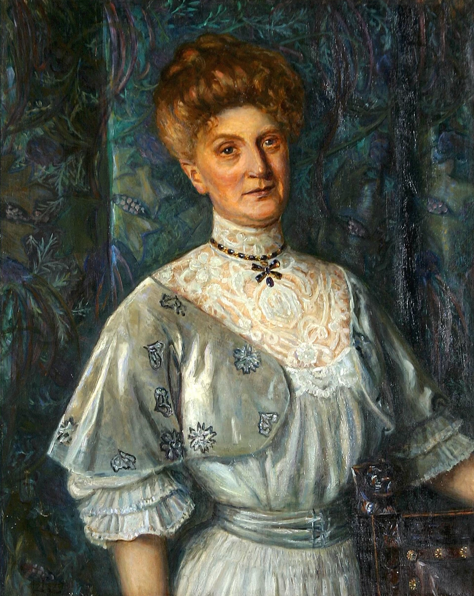 Kristian Zahrtmann - Ritratto di Ellen Salomonsen, nata Henriques, 1898